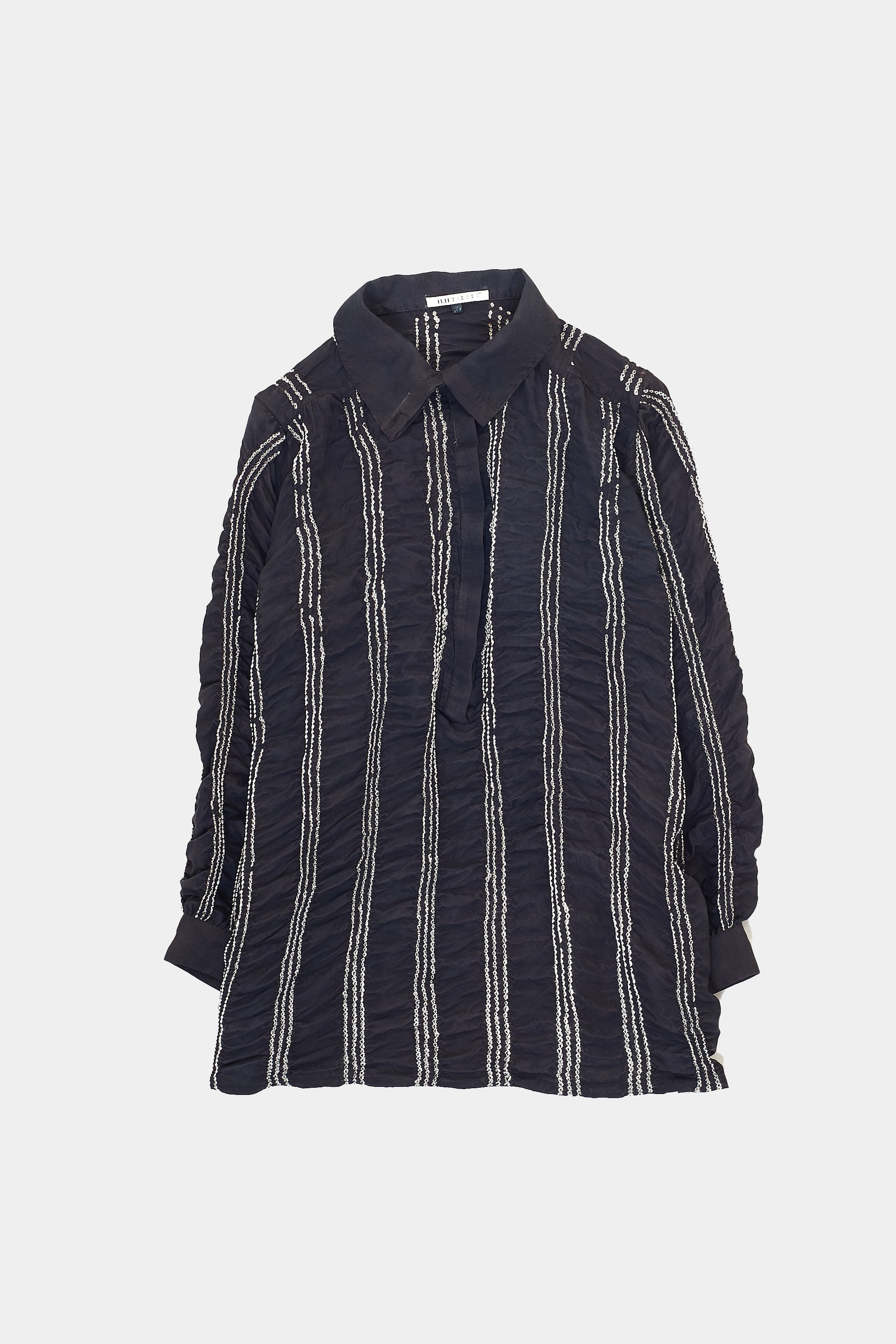 PIN STRIPE BANDHANI SHIRT