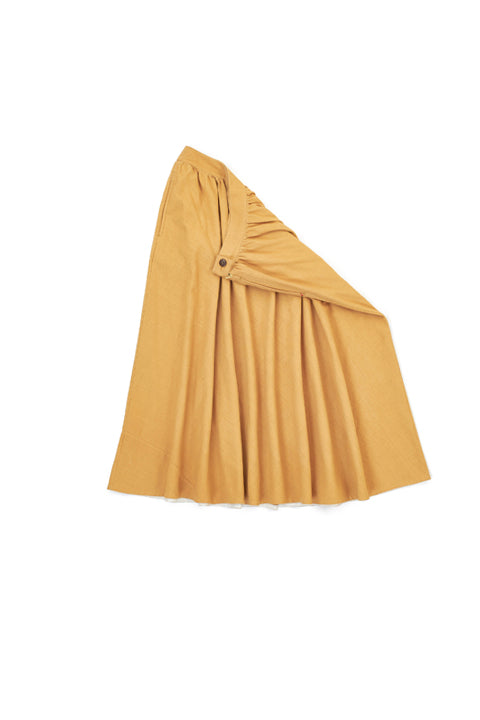 A Line Panelled Skirt