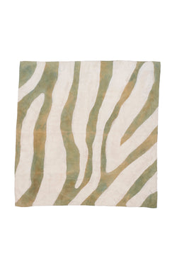 Multicolour Stripes Cotton Silk Bandana