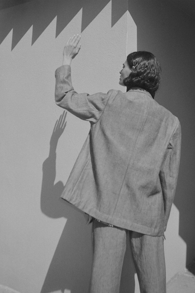 CARRINGTON VERSO - REVERSE HANDWOVEN DENIM