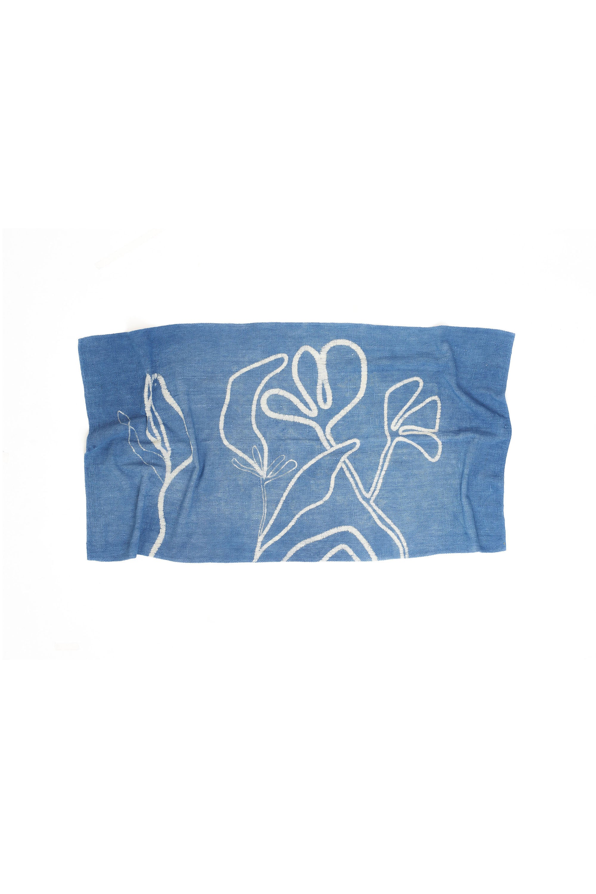 Indigo Handpainted Towel