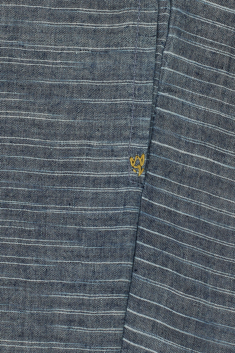 CHAMBRAY COMFORT FIT DRAWSTRING TAPERED PANTS