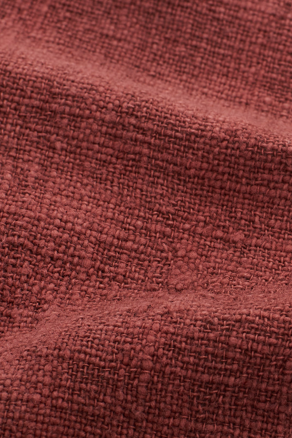 ROGUE PINK ORGANIC COTTON DRAWSTRING TAPERED PANTS
