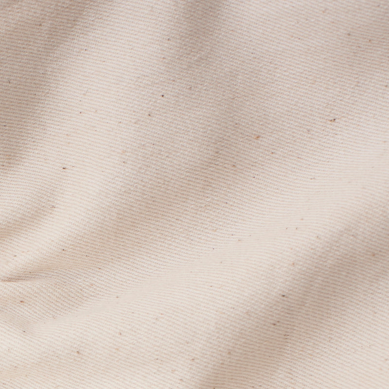 HANDSPUN ORGANIC COTTON DENIM- UNBLEACHED TROUSERS