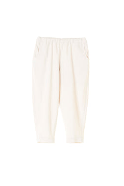 HANDSPUN ORGANIC COTTON DENIM- UNBLEACHED TROUSERS