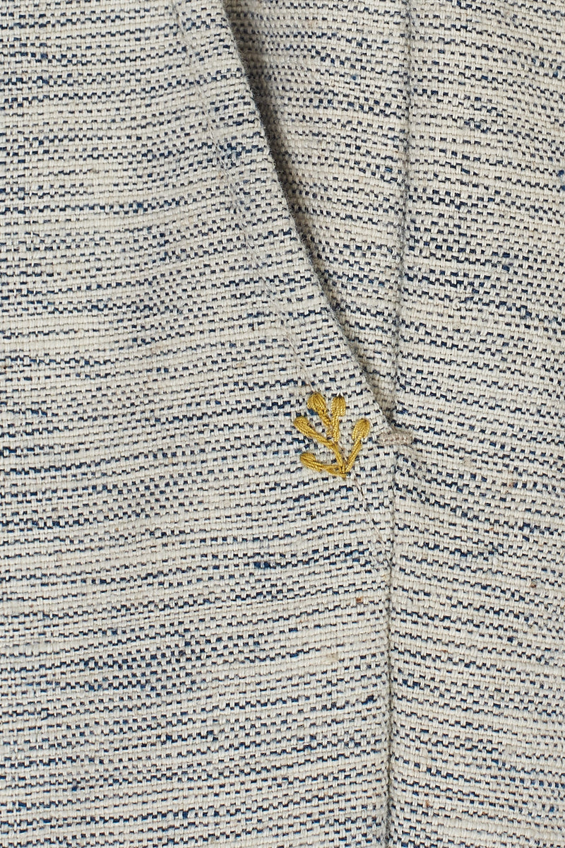 LIGHT INDIGO CRAFTED STRAIGHT FIT TROUSERS