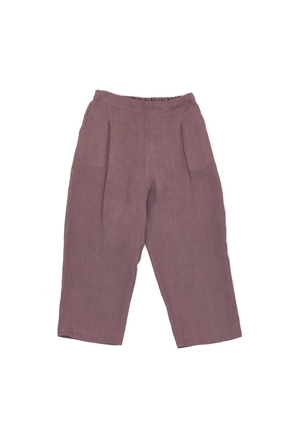 Ungendered Linen Drawstring Trousers
