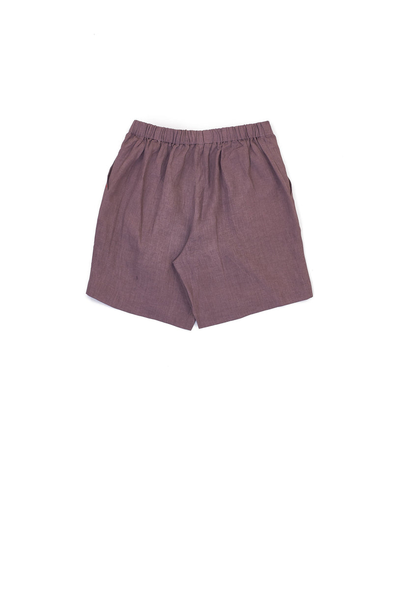 Unisex Linen Drawstring Shorts