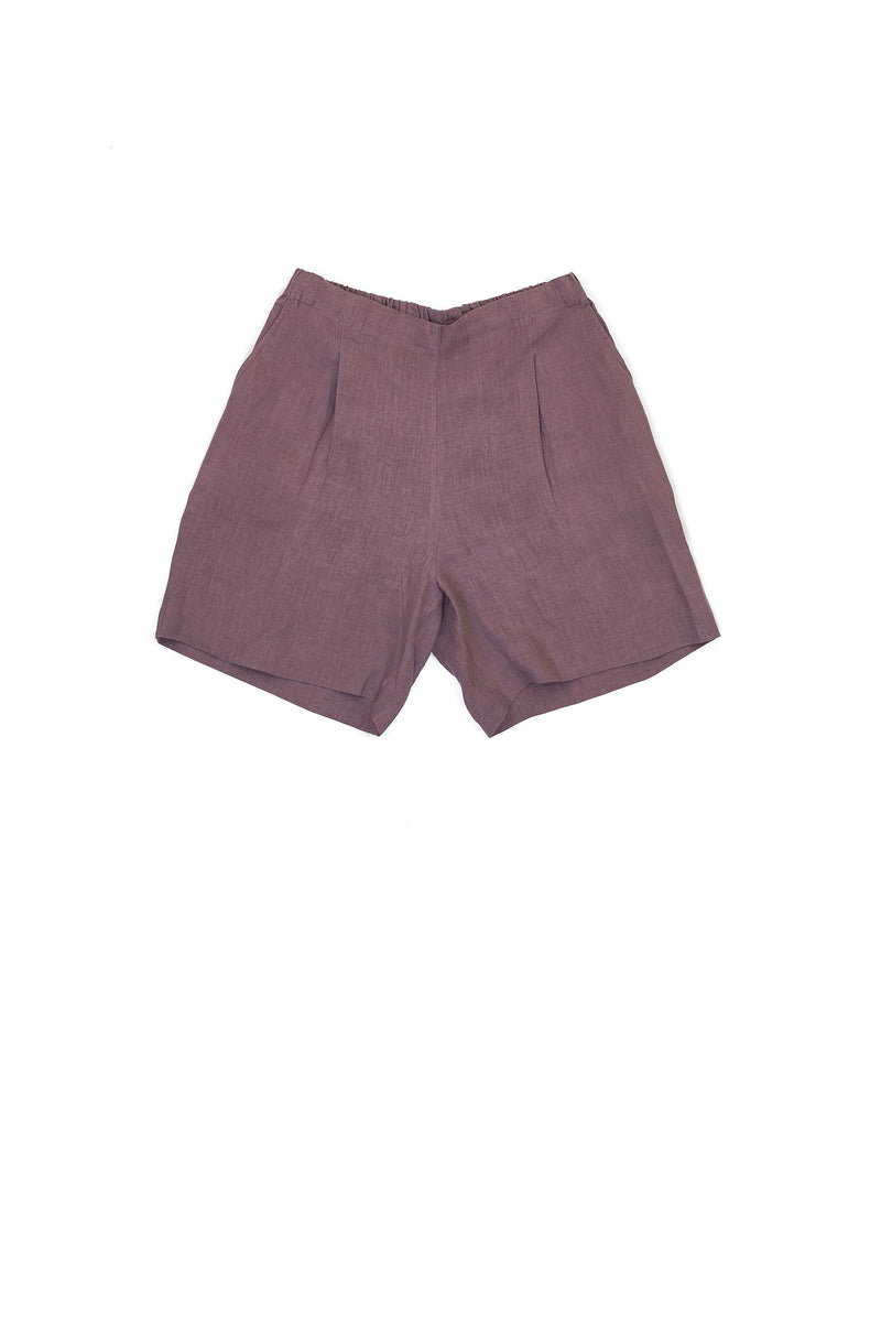 Unisex Linen Drawstring Shorts