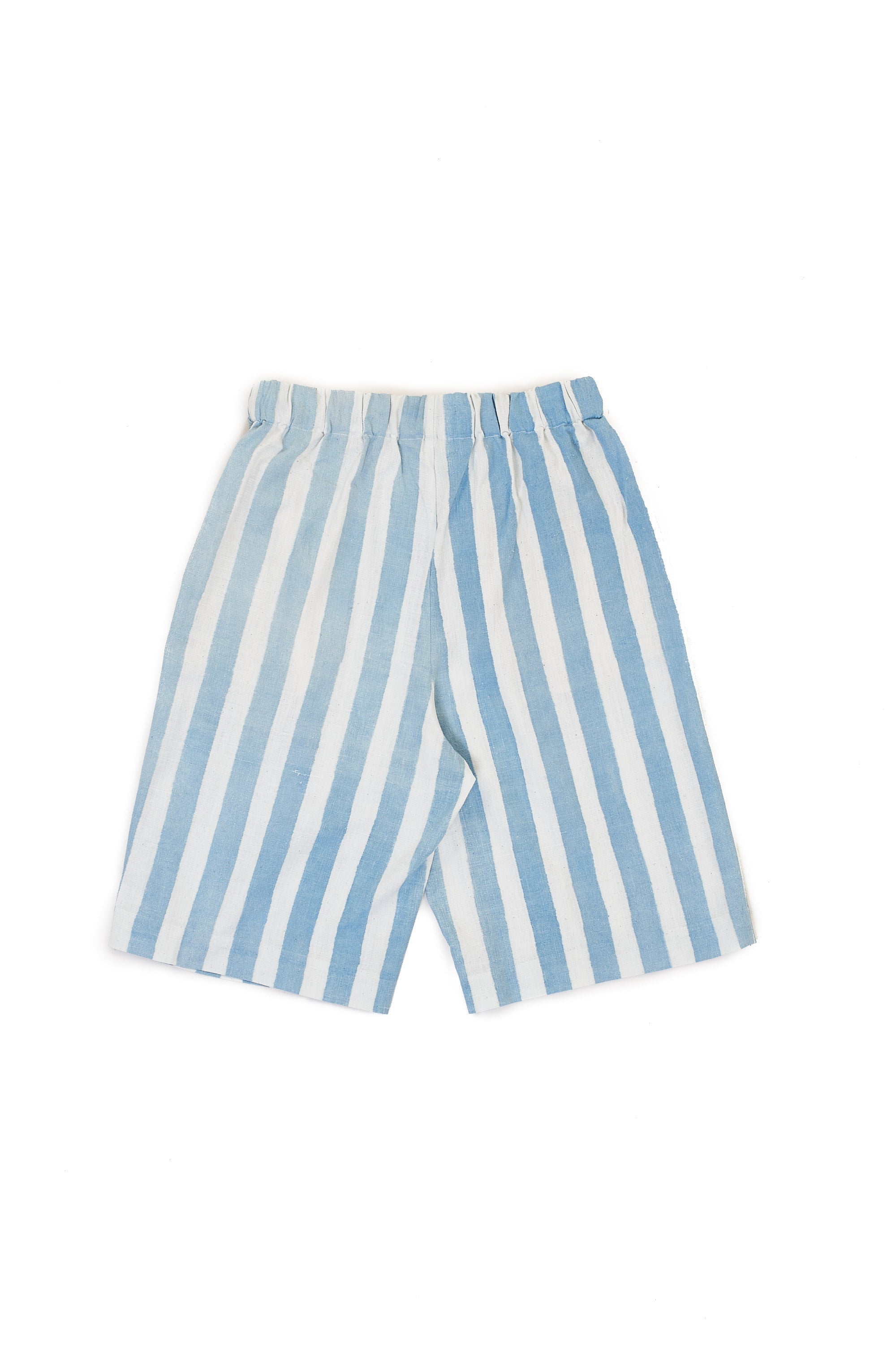 STRIPED COTTON SUMMER SHORTS