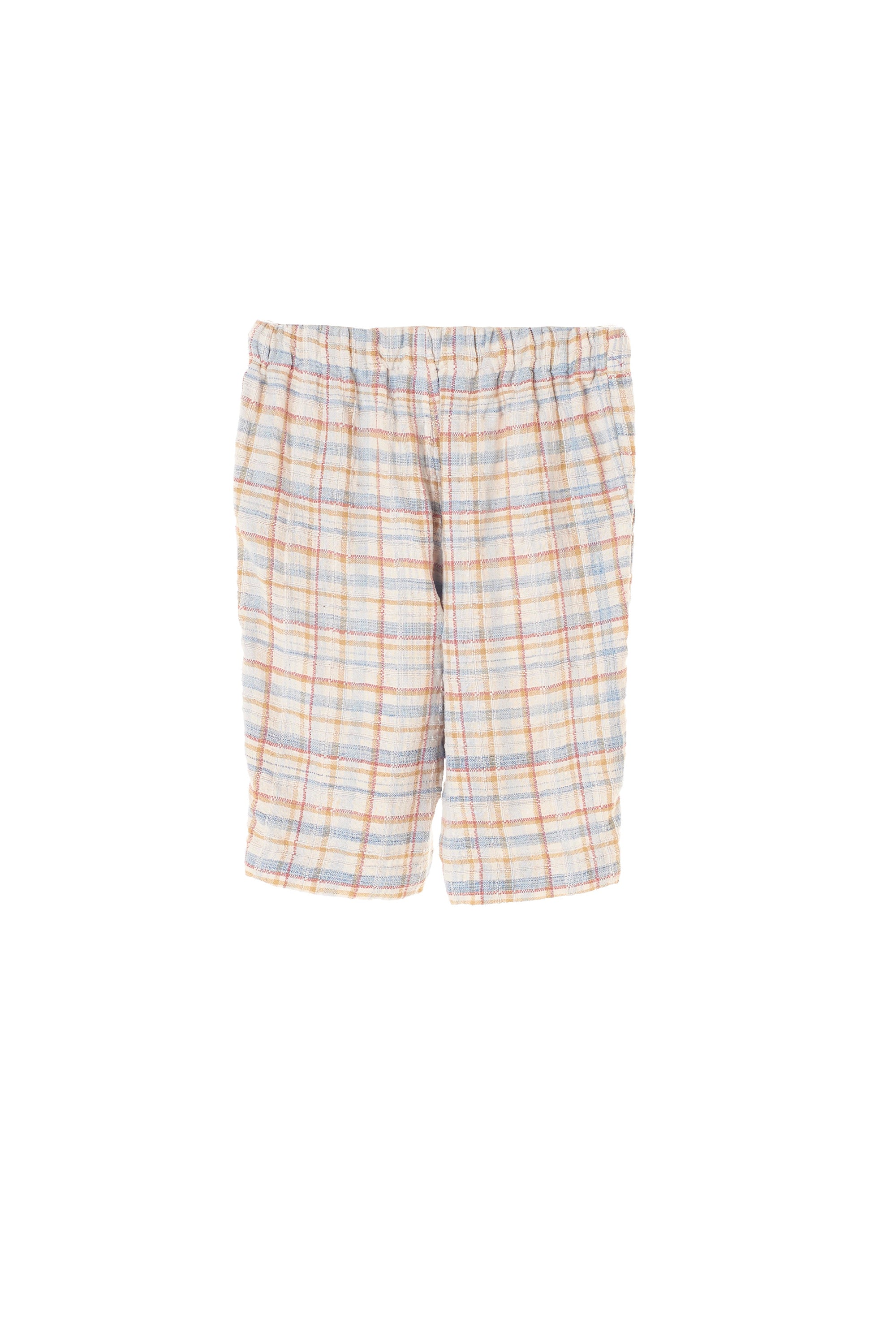 MULTI COLOR HAND WOVEN CHECKS- SHORTS