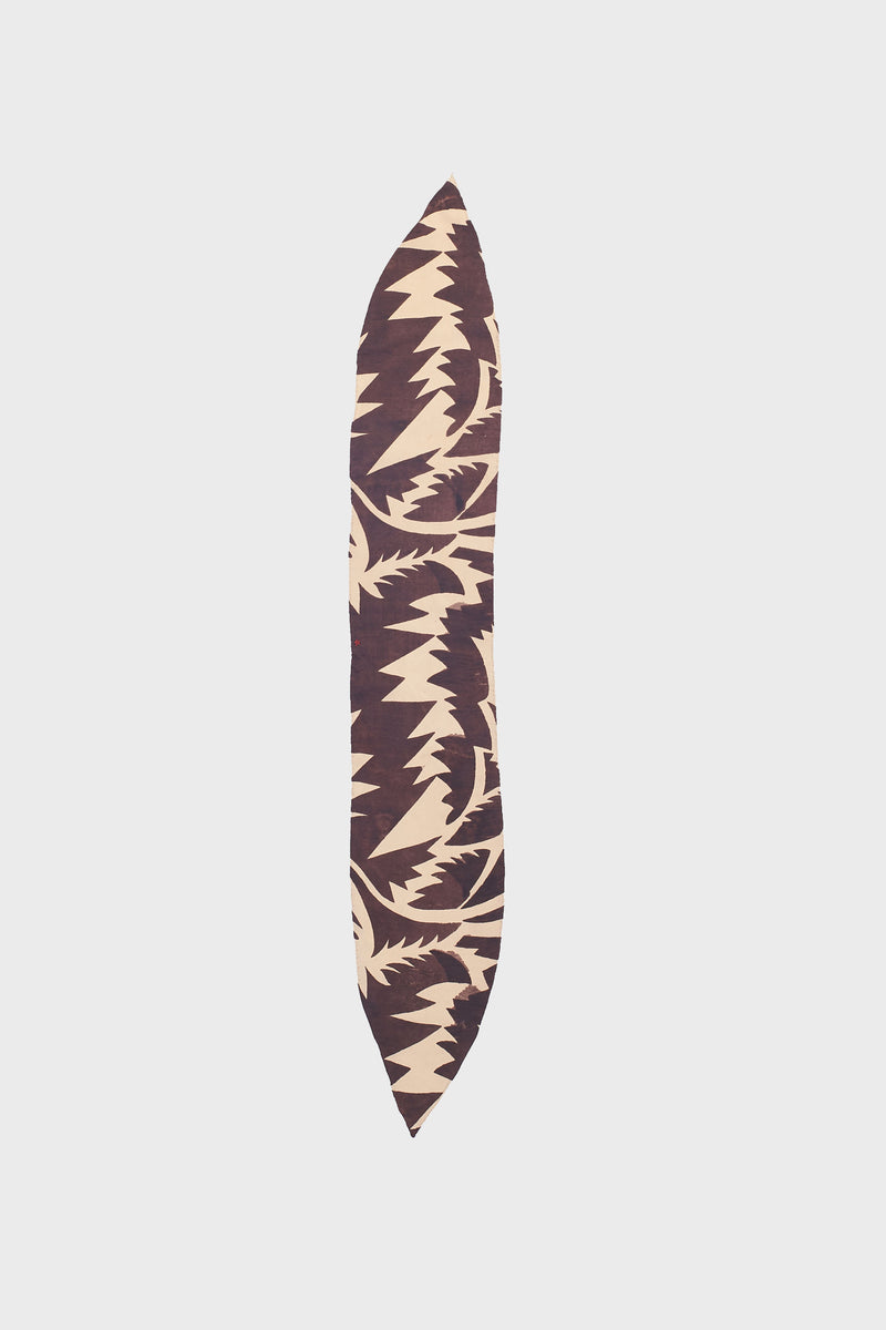 BANDANA SCREEN PRINTED 60 GSM SILK AND DYED IN NATURAL COLOR